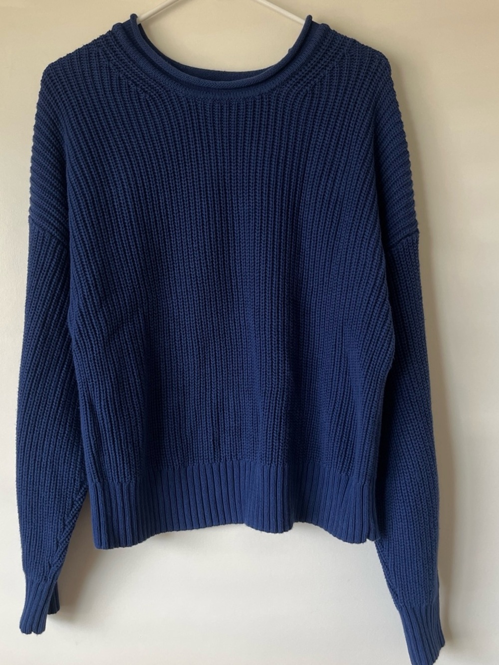 GAP Knit Sweater in Blue, 100% Cotton